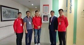 CPR and AED Education at Korean International School in Hanoi, LG Disp…